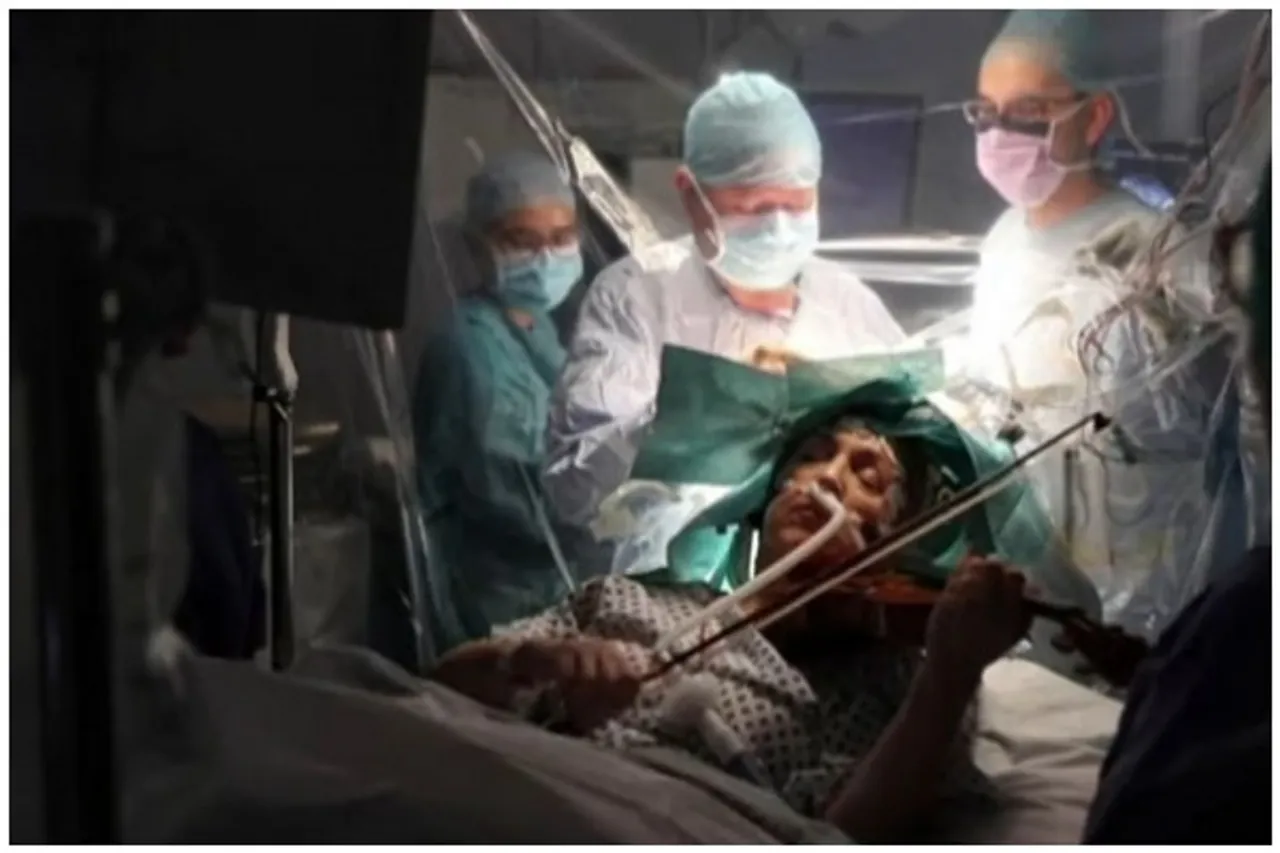 Woman Plays Violin During Brain Surgery To Remove Tumour