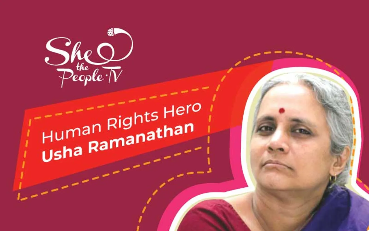 Aadhaar Activist Usha Ramanathan Declared 'Human Rights Hero'