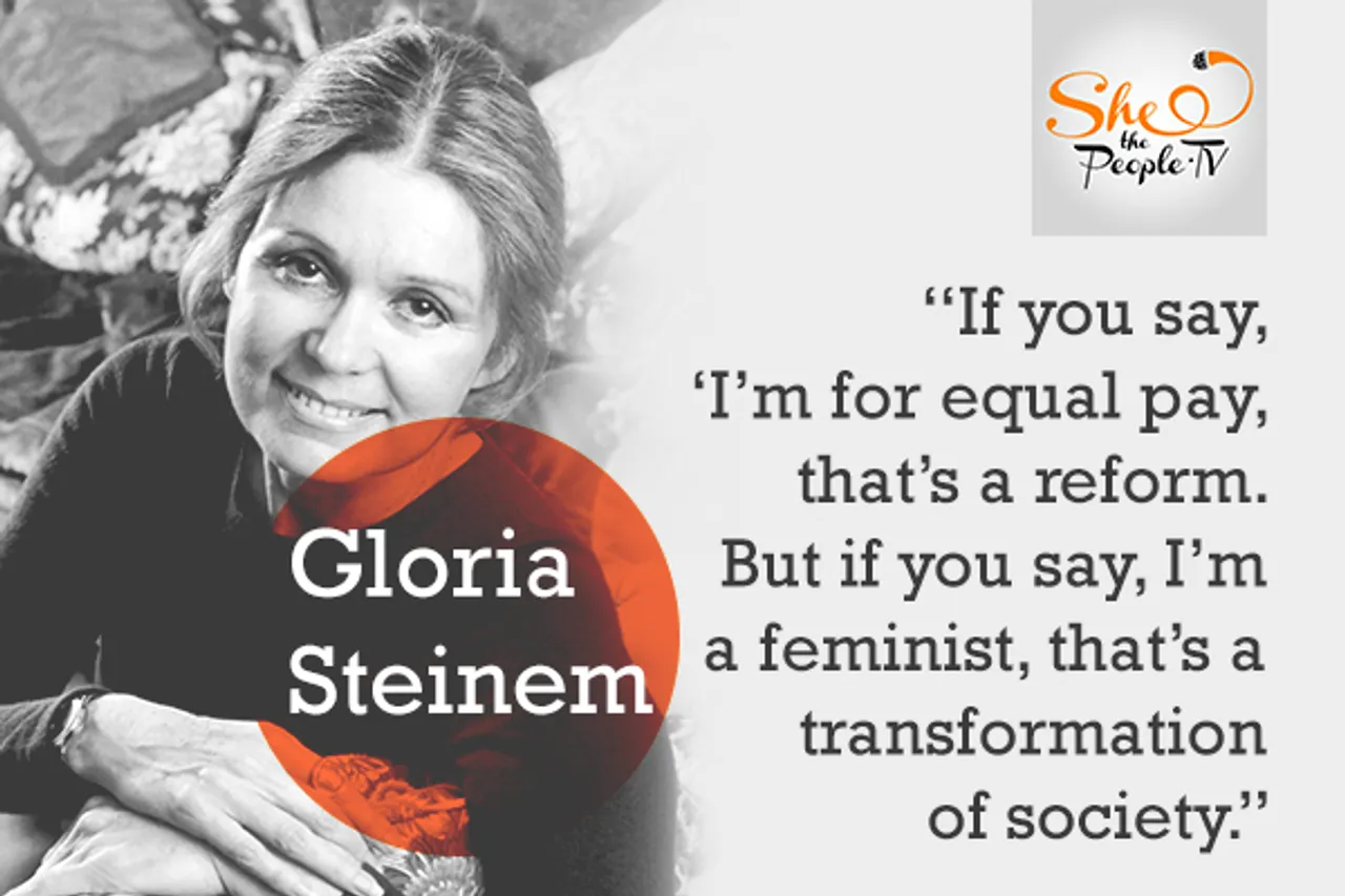 Seven Empowering Feminist Quotes by Gloria Steinem