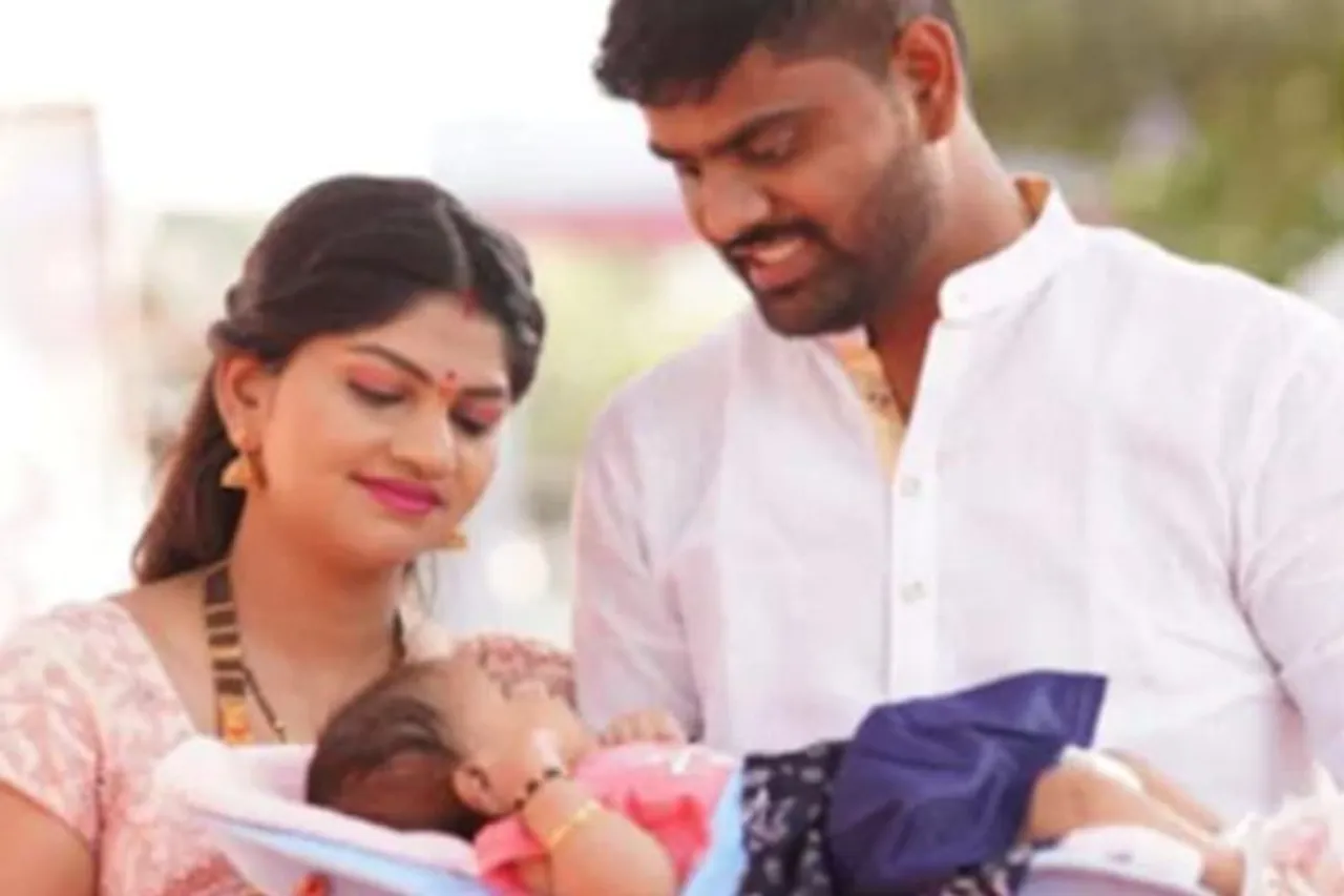 Pune Family Brings Baby Girl Home In Helicopter To Celebrate Her Arrival