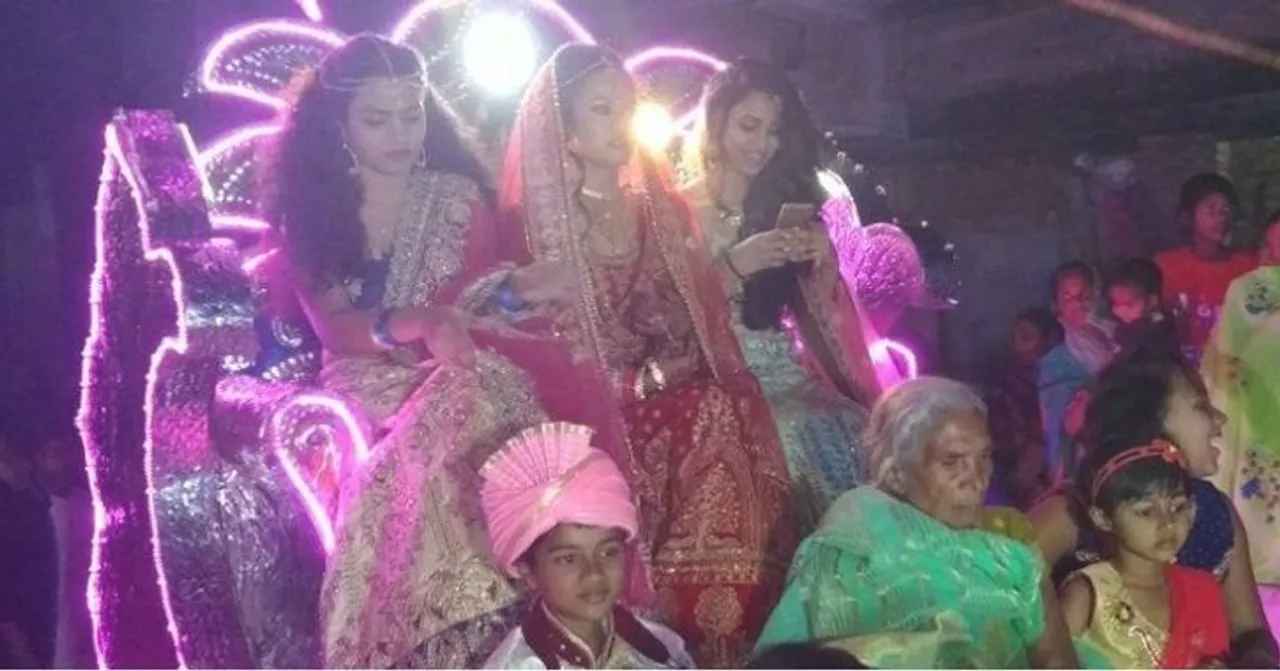 Bride Leads 'Baraat' To Groom