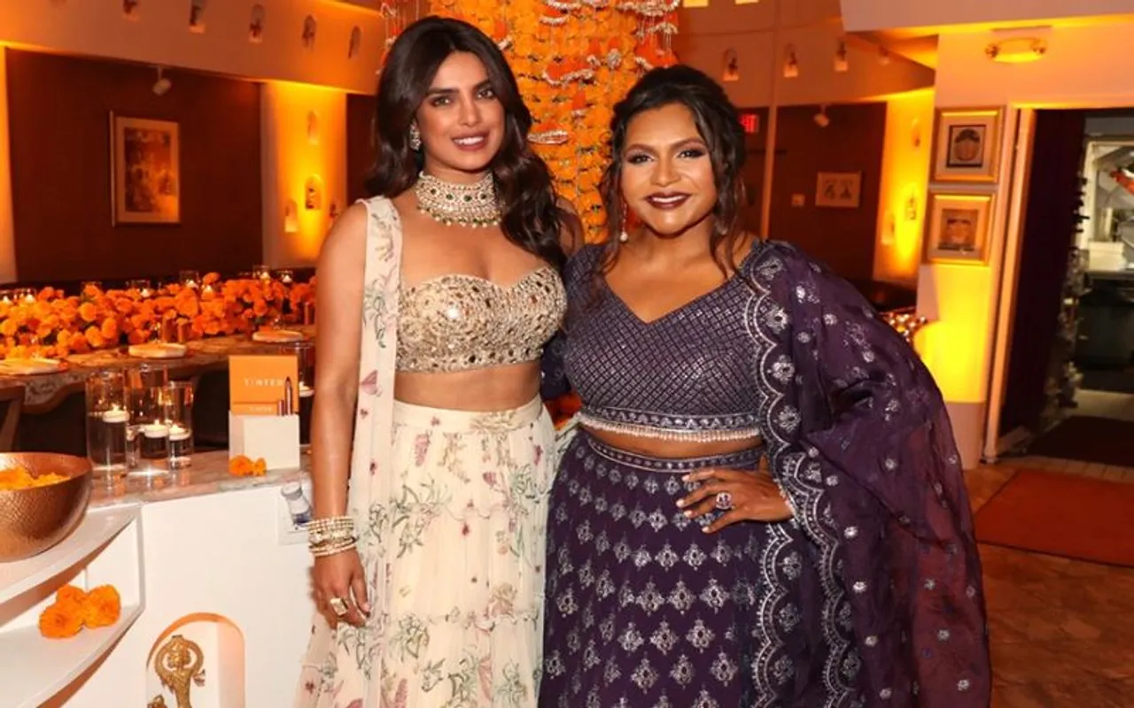 Mindy Kaling and Priyanka Chopra