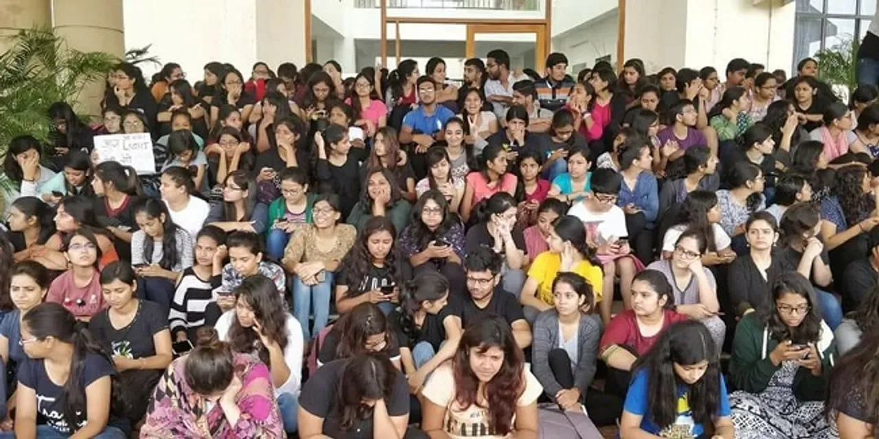 Raipur Law University Girls Protest Bias, Sexual Harassment