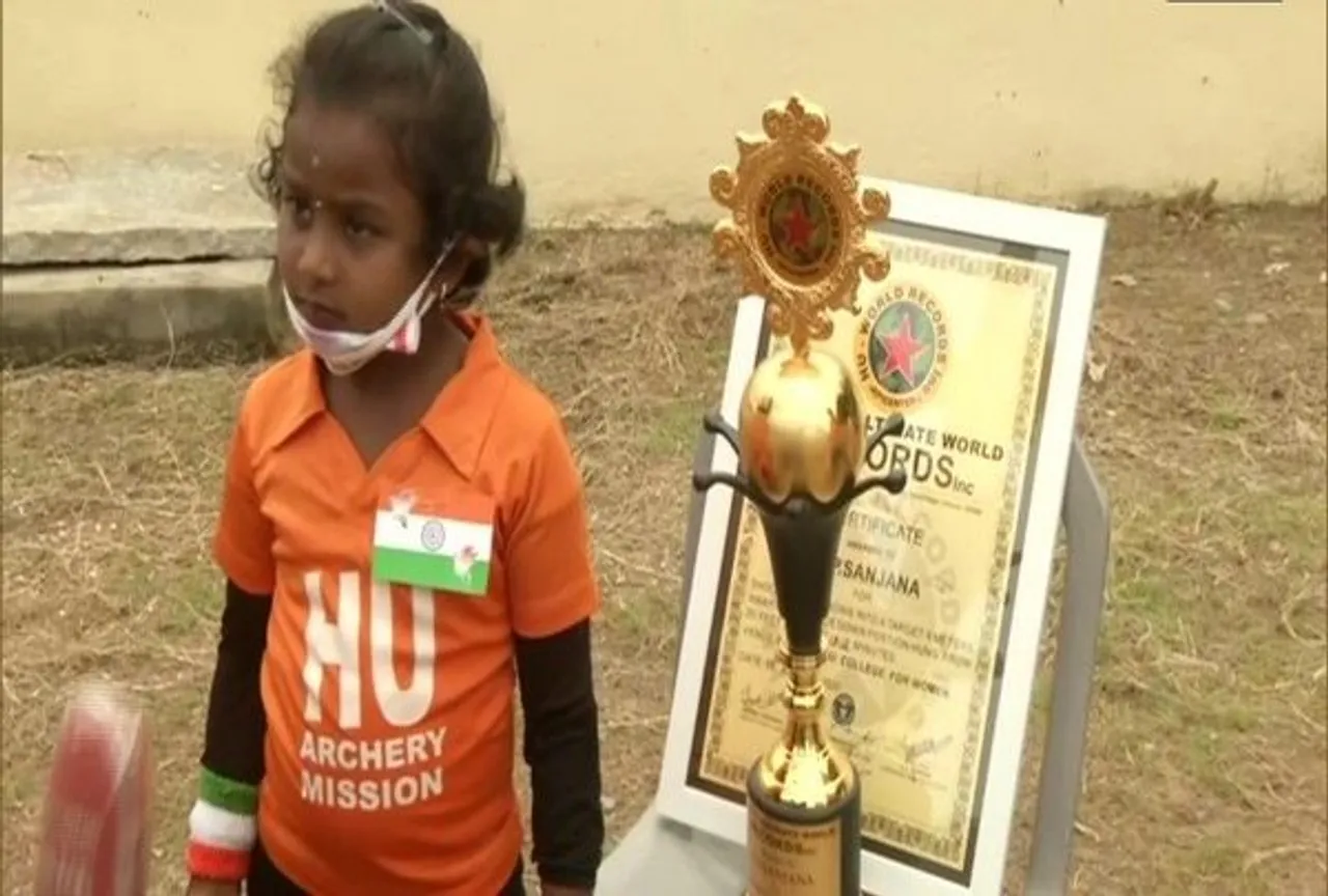Five-Year-Old Chennai Girl Attempts World Record, Shoots 111 Arrows In 13 Seconds