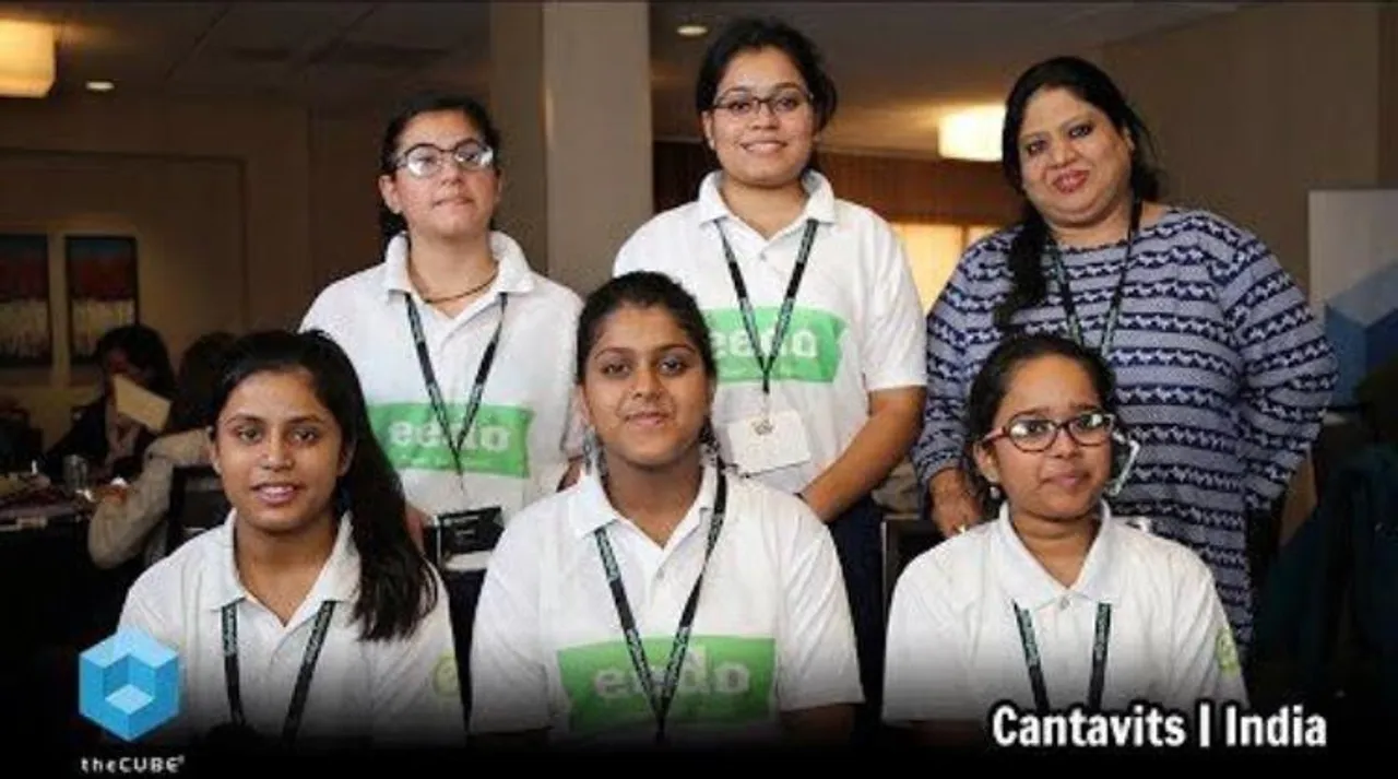 Indian Girls' Team's E-Waste App Wins International Contest