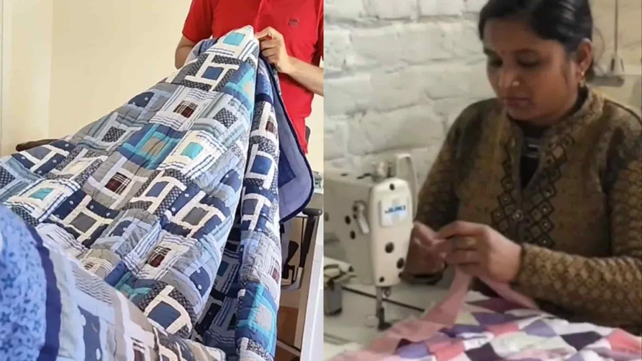 Woman Gets Quilt Made From Her Late Father's Shirts; Video Leaves Internet Emotional