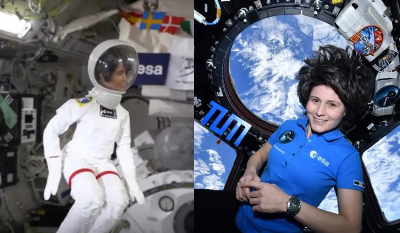 First Italian Woman Astronaut In Space Carries Lookalike Barbie To Inspire Girls In STEM