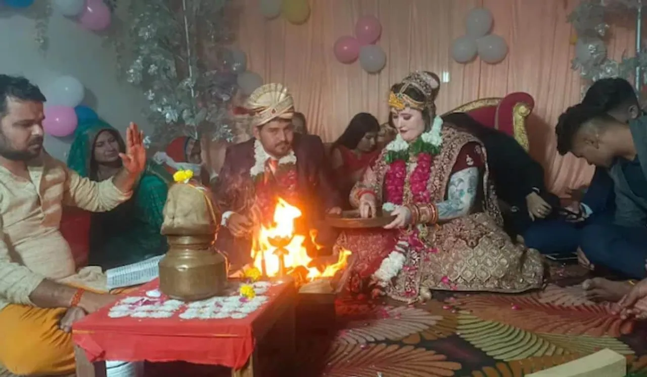 British Woman Marries Agra Villager