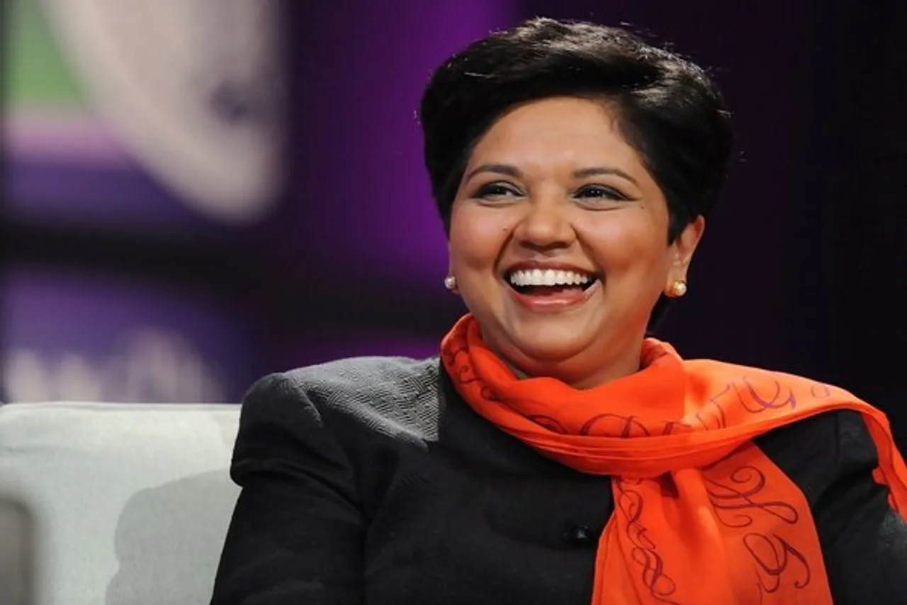 Indra Nooyi made it big in business with family support