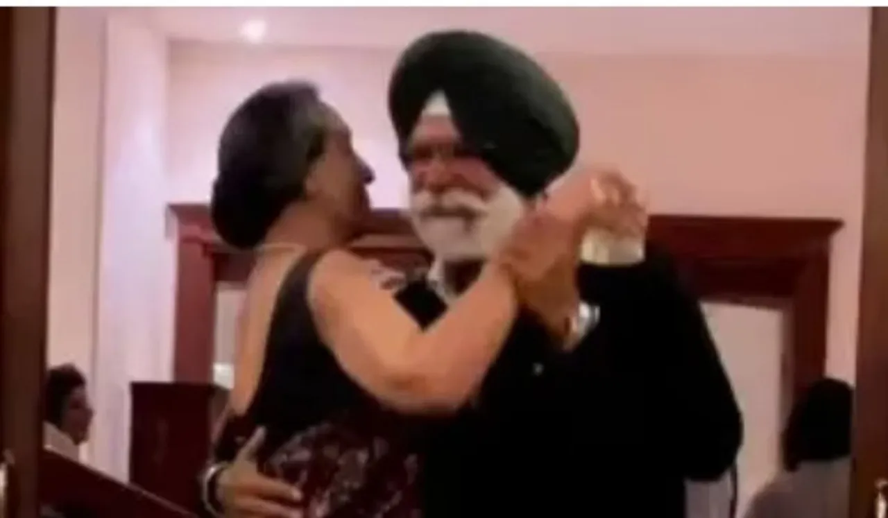 Netizens Are Showering Love On An Elderly Couple's Dancing Video