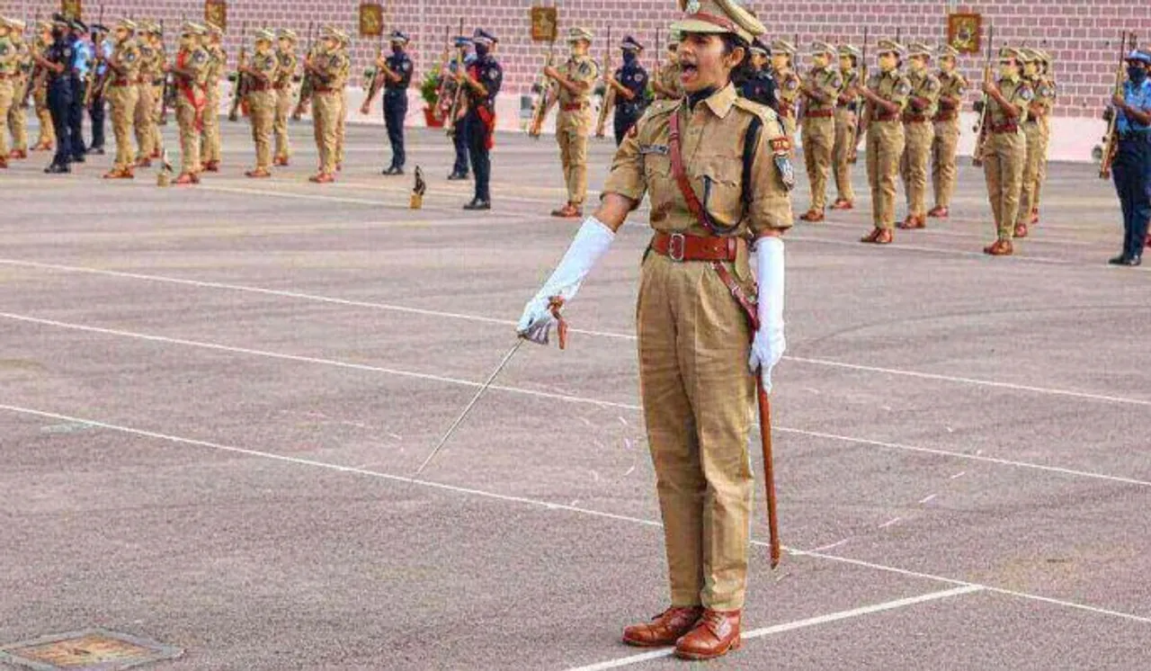 IPS Ranjeeta Sharma Leads The Dikshant Parade. Creates History