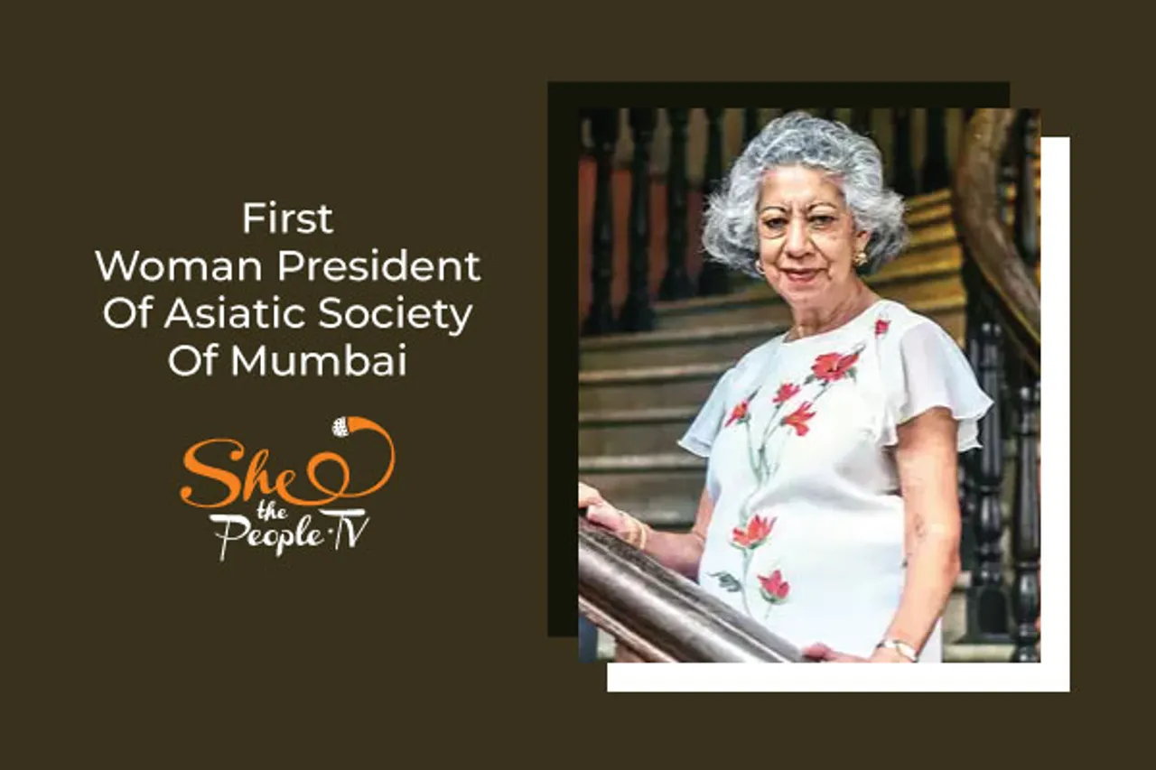 Vispi Balaporia Is The First Woman President Of Asiatic Society of Mumbai