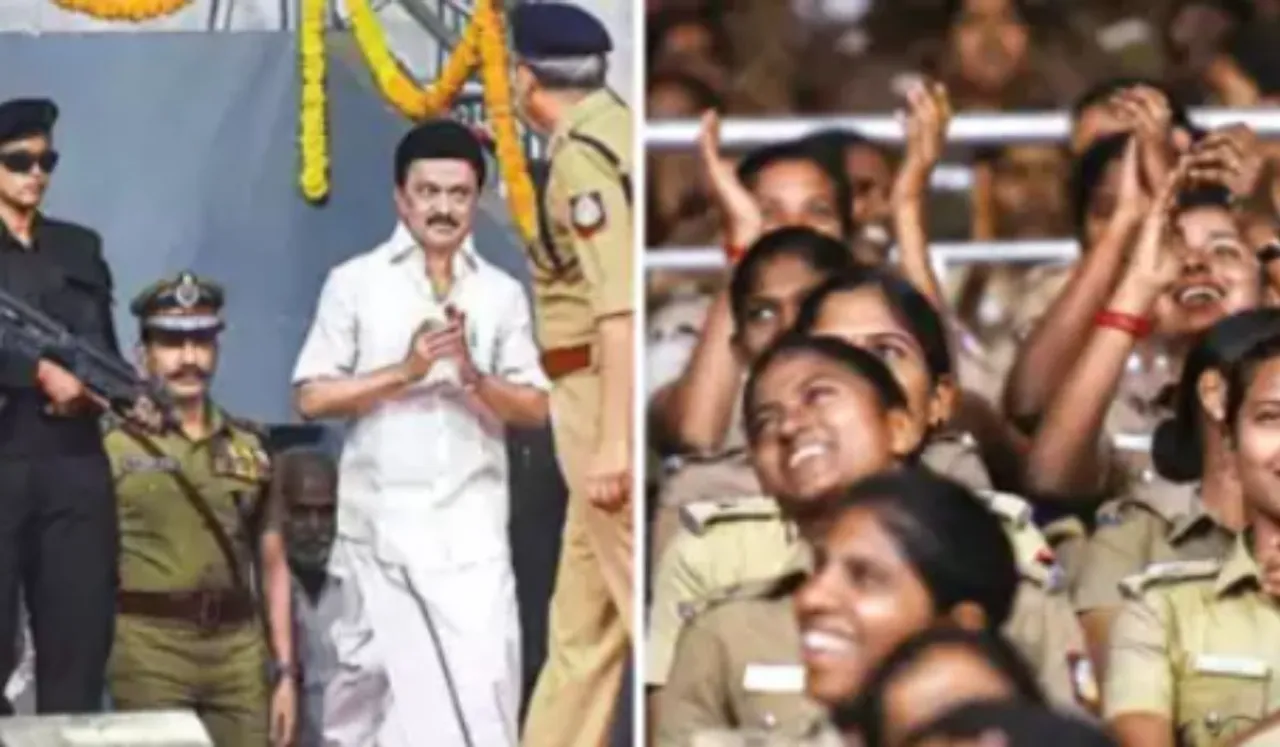 CM M.K. Stalin Host Golden Jubilee Celebration Of Tamil Nadu Women Police