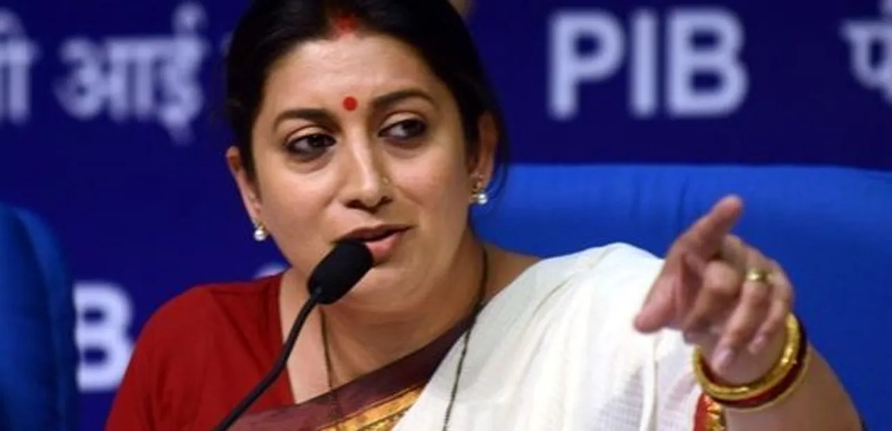 Never Faced Gender Bias In Television, Says Smriti Irani