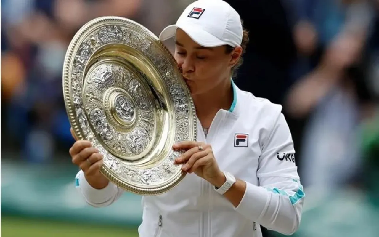 ashleigh barty retires, Ashleigh Barty Wimbledon; Wimbledon winner, Ash Barty wimbledon win