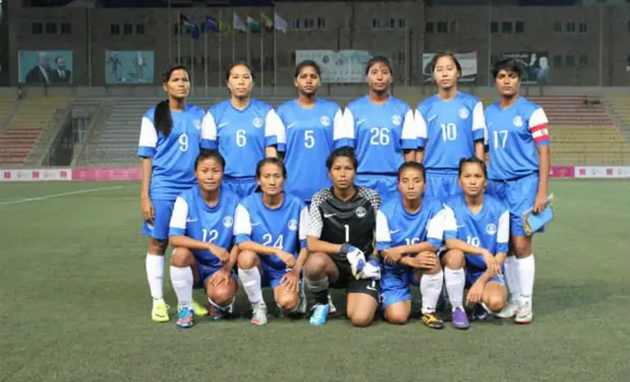 Indian female footballers head to Maldives