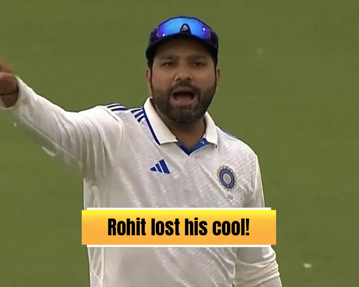 Rohit Sharma during India vs England Test series (Source: Twitter)