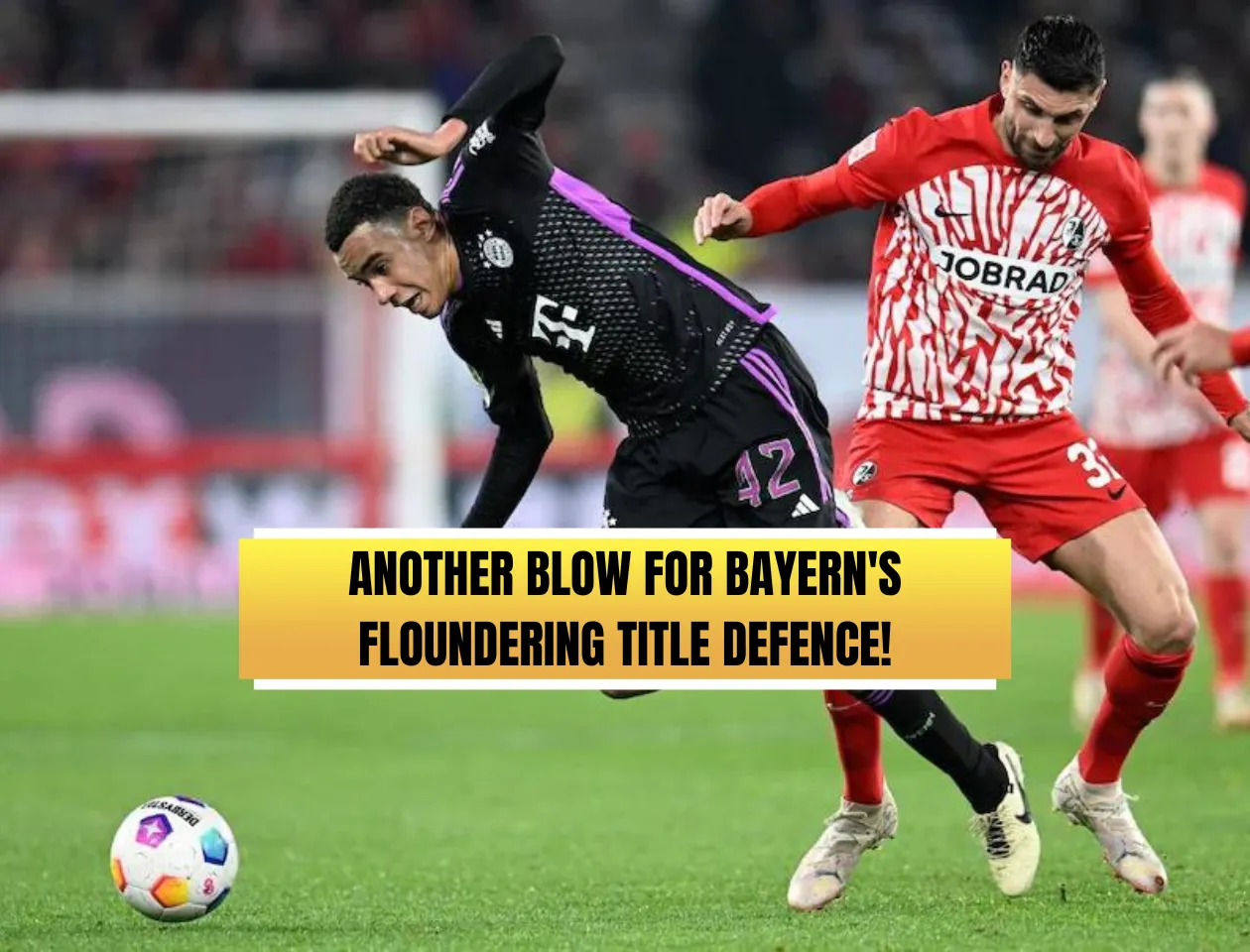Bayer Leverkusen's maiden Bundesliga title hopes get big boost as Bayern Munich held to 2-2 draw at Freiburg