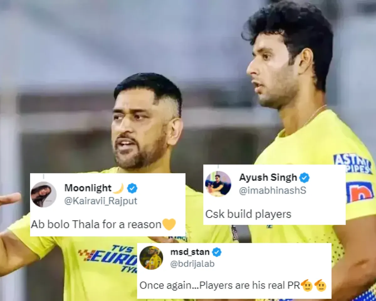 ‘Players are his real PR’ – Fans troll MS Dhoni and Chennai Super Kings after Shivam Dube’s post-match comments