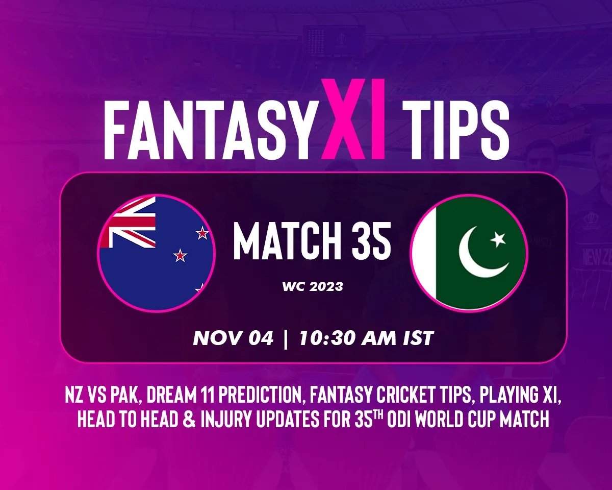 Nz Vs Pak Dream Prediction Odi World Cup Match New Zealand Vs Pakistan Playing Xi