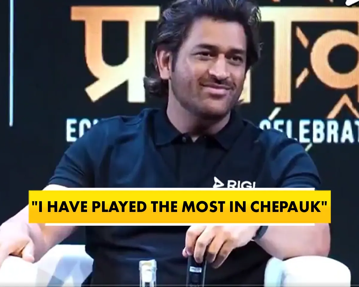 WATCH: MS Dhoni talks about his experience of playing in Chennai
