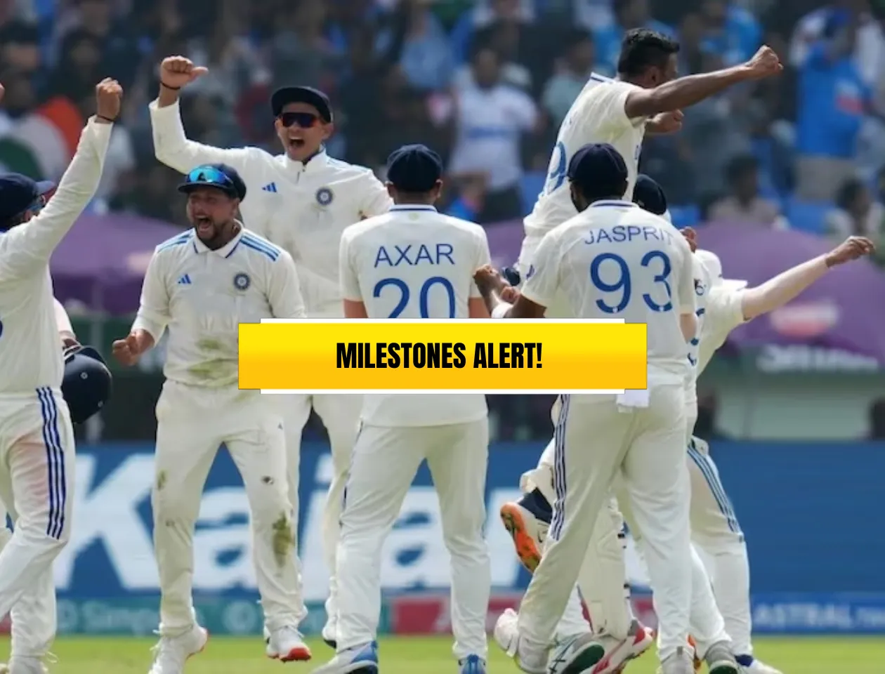 Milestones to be achieved in Rajkot Test between India and England 