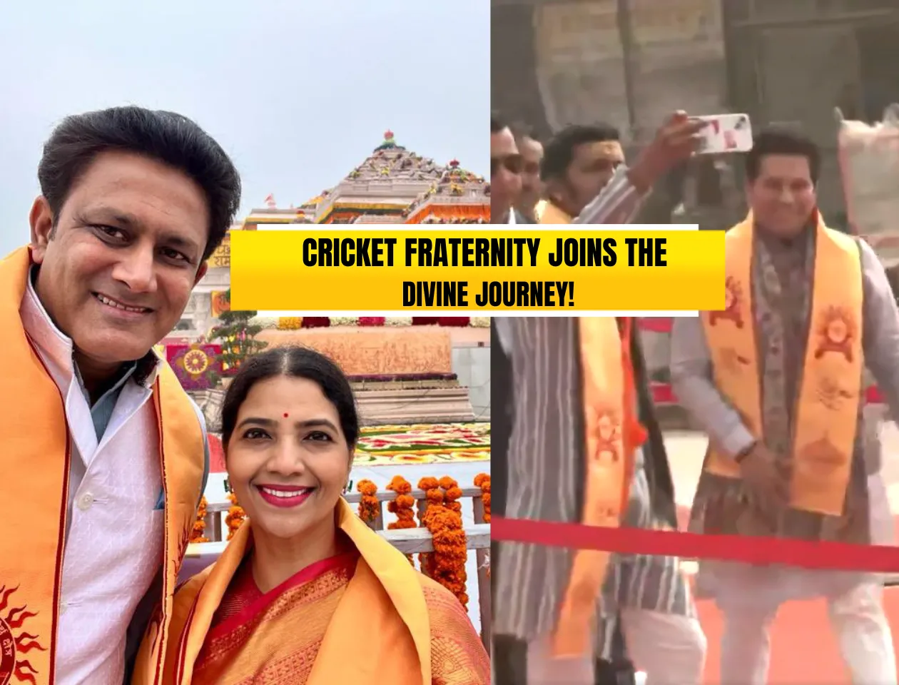 Ayodhya Ram Mandir Ceremony: Cricket Fraternity's Reaction at 'Pran Pratistha' Inauguration