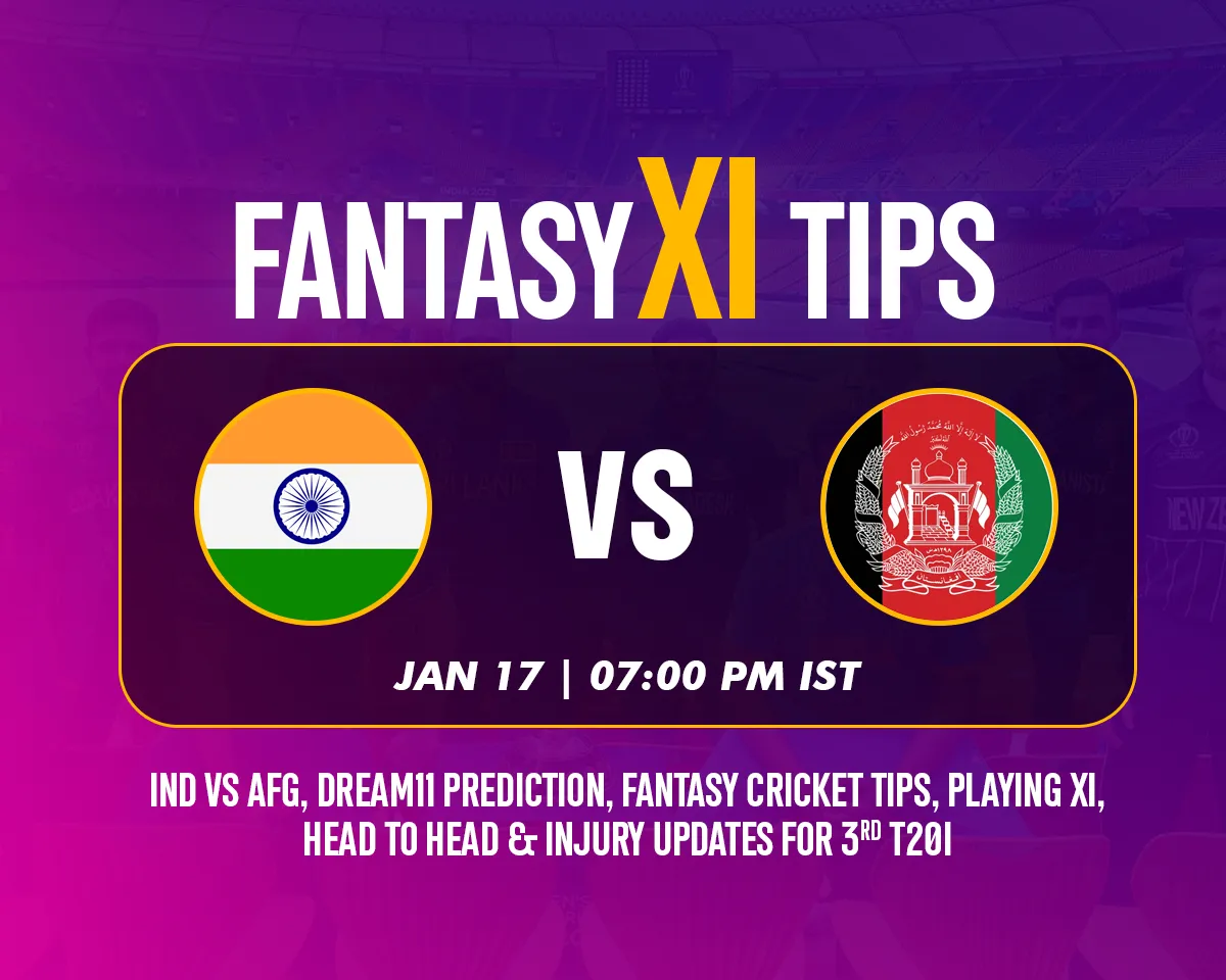 IND vs AFG 3rd T20I 