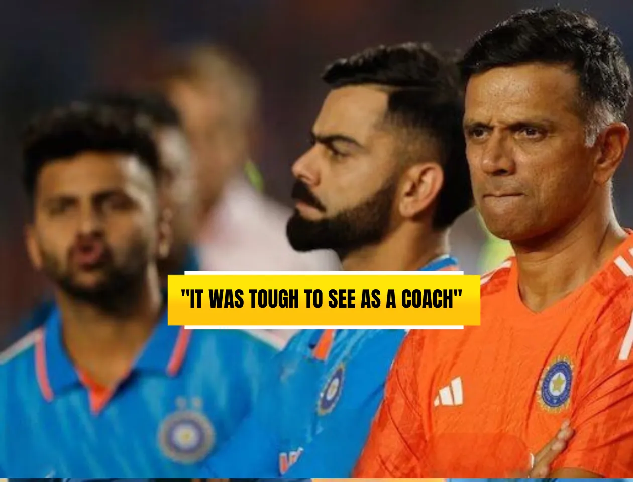 India head coach Rahul Dravid reflects on emotionally crashed dressing room scenes after World Cup final loss