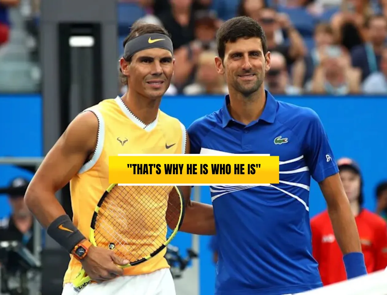 Rafael Nadal and Novak Djokovic (Source: Twitter)