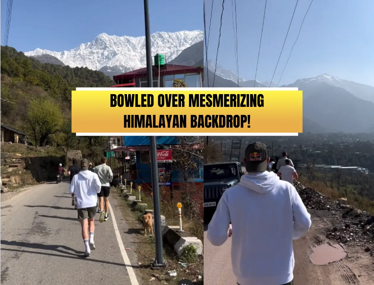 WATCH: Ben Stokes and his squad go jogging in picturesque Dharamsala ahead of fifth Test vs India