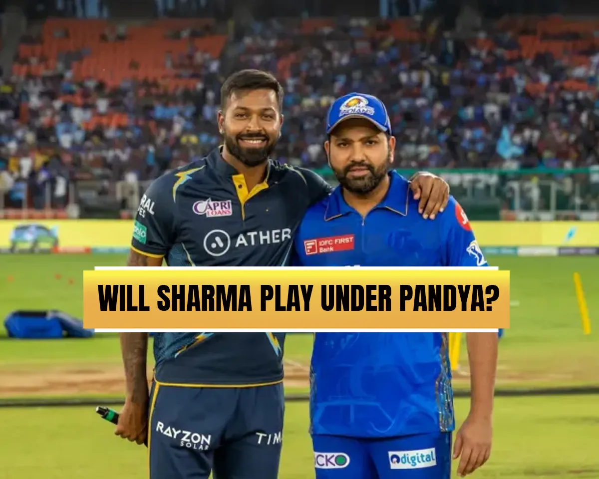 Hardik Pandya with Rohit Sharma