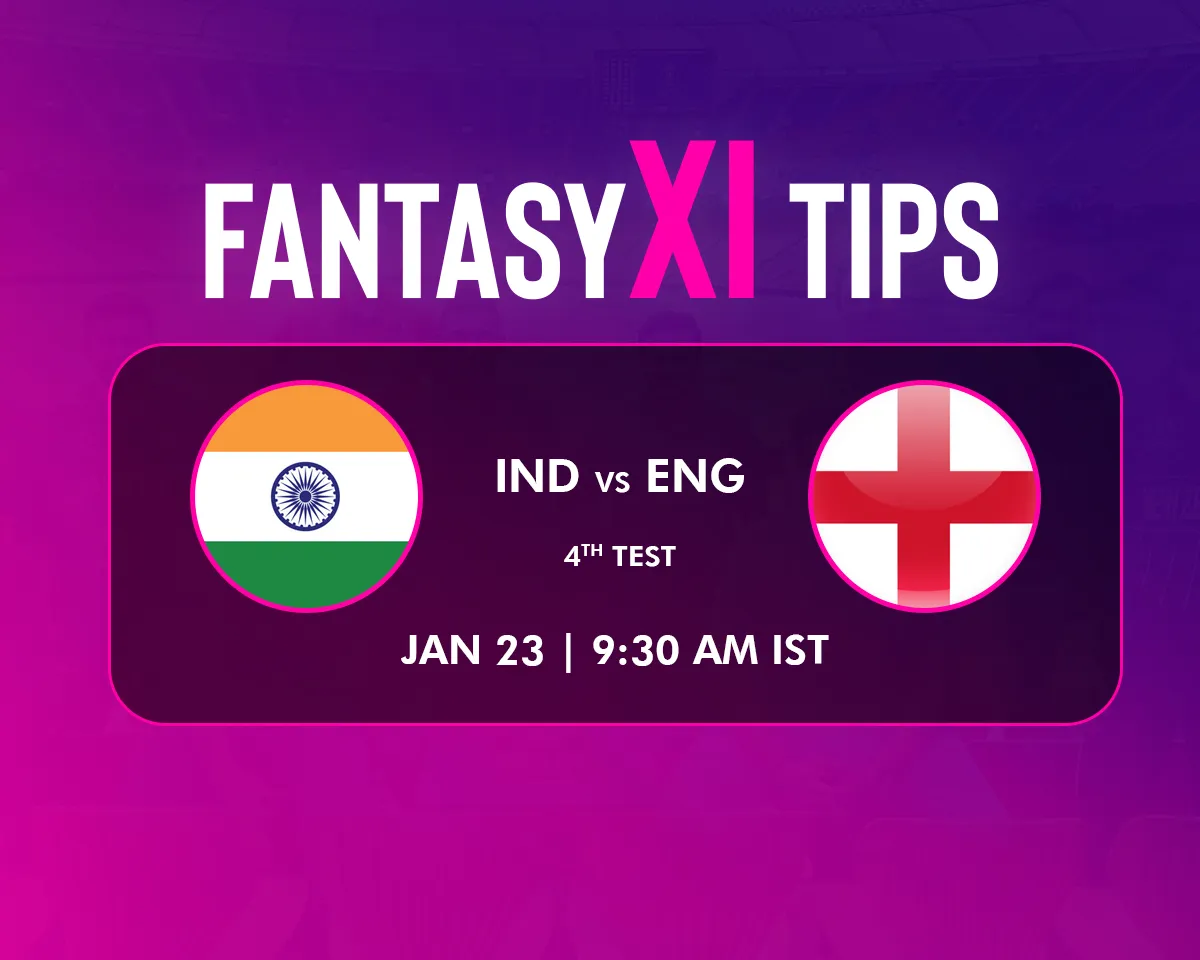 IND vs ENG Dream11 Prediction 4th Test: India vs England Playing XI, Fantasy XI and Squads