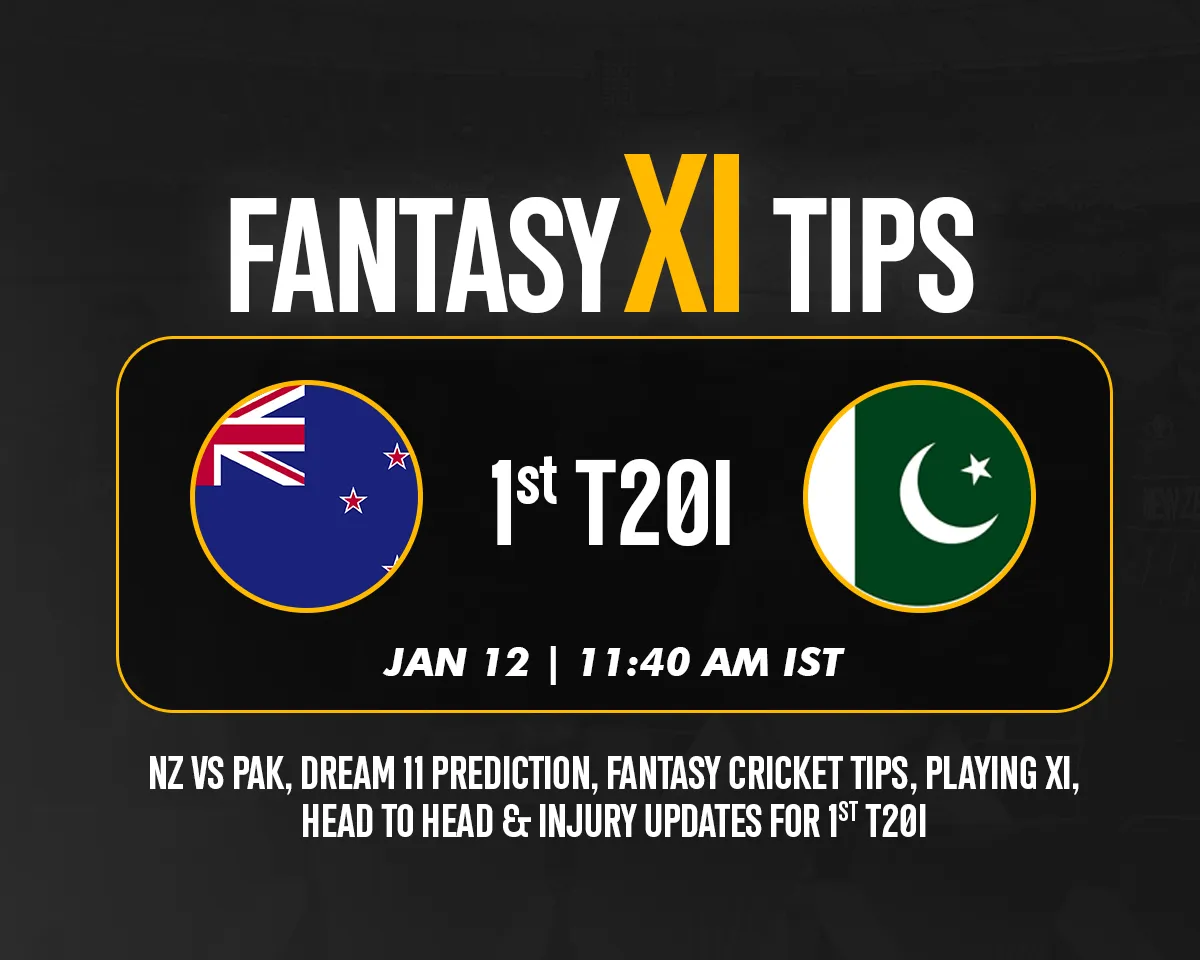 Nz Vs Pak Dream11 Prediction Fantasy Team Todays Playing Xi Head To Head Stats And Pakistan