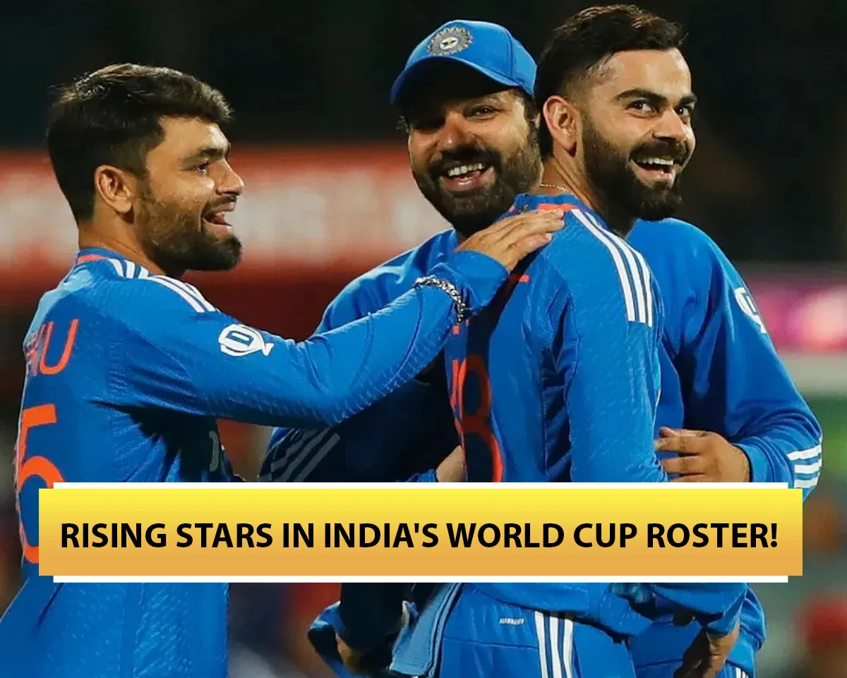 Rising stars in India's World Cup roster