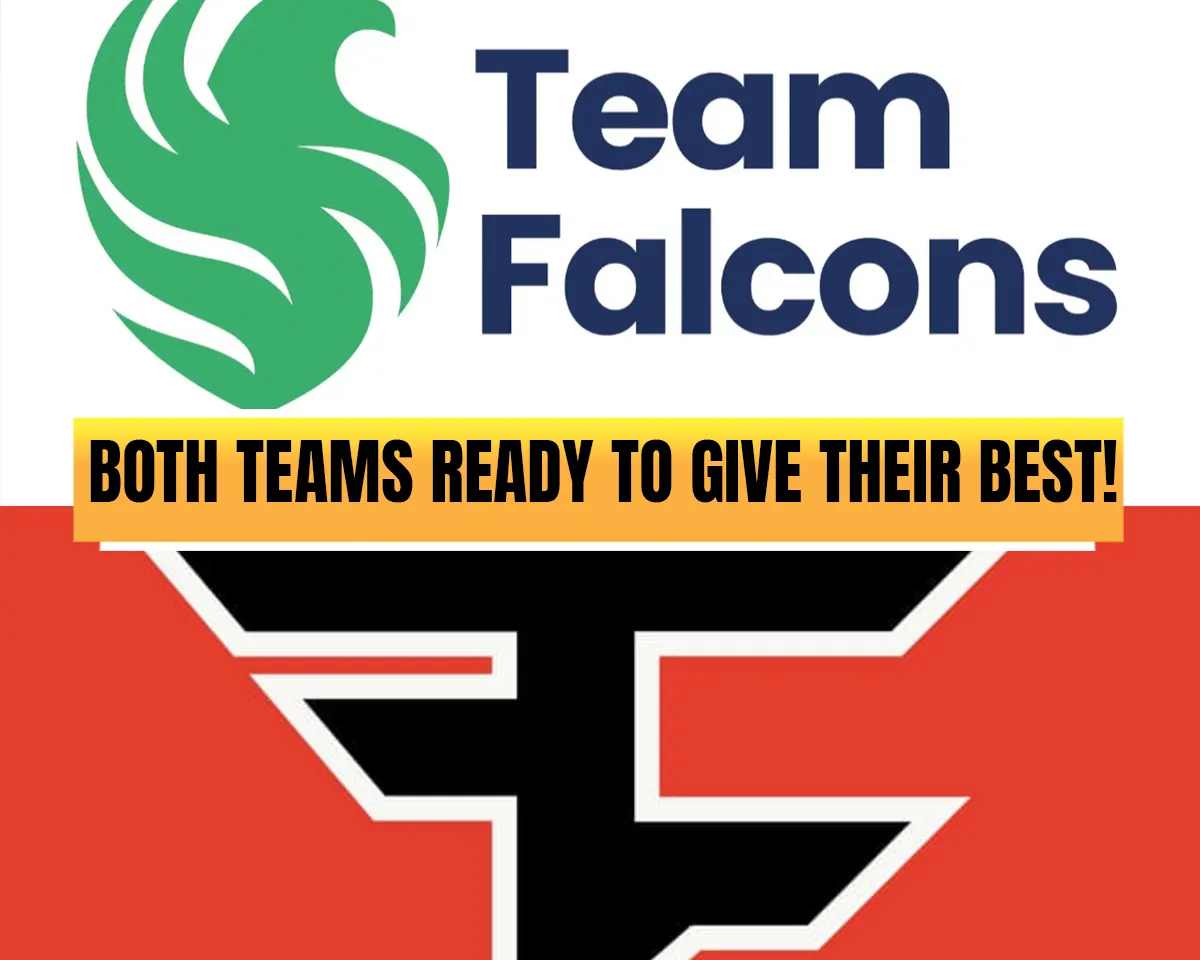 Faze Clan and Team Falcons