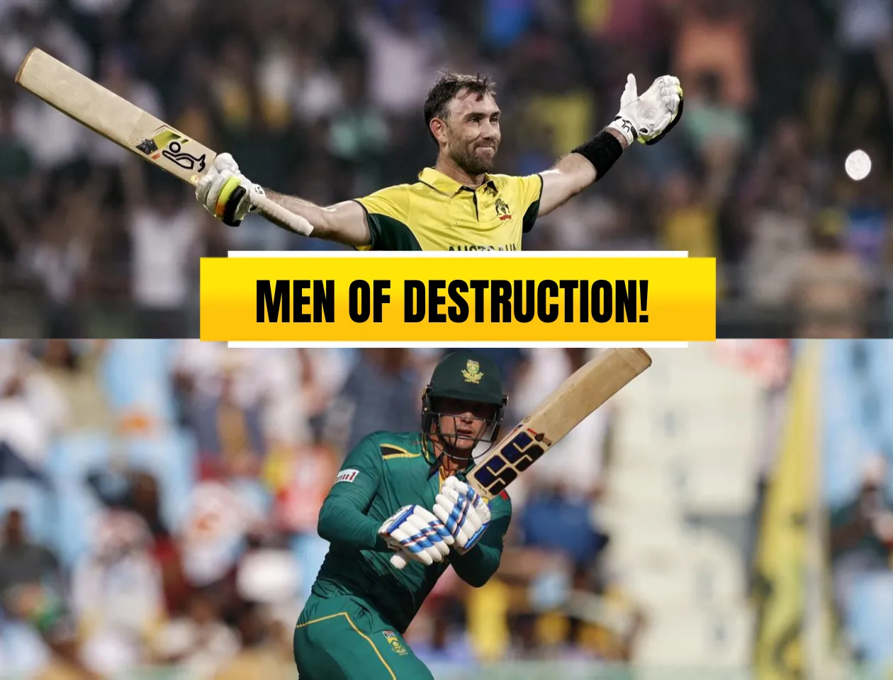 Glenn Maxwell & Quinton de Kock (Source: Twitter)