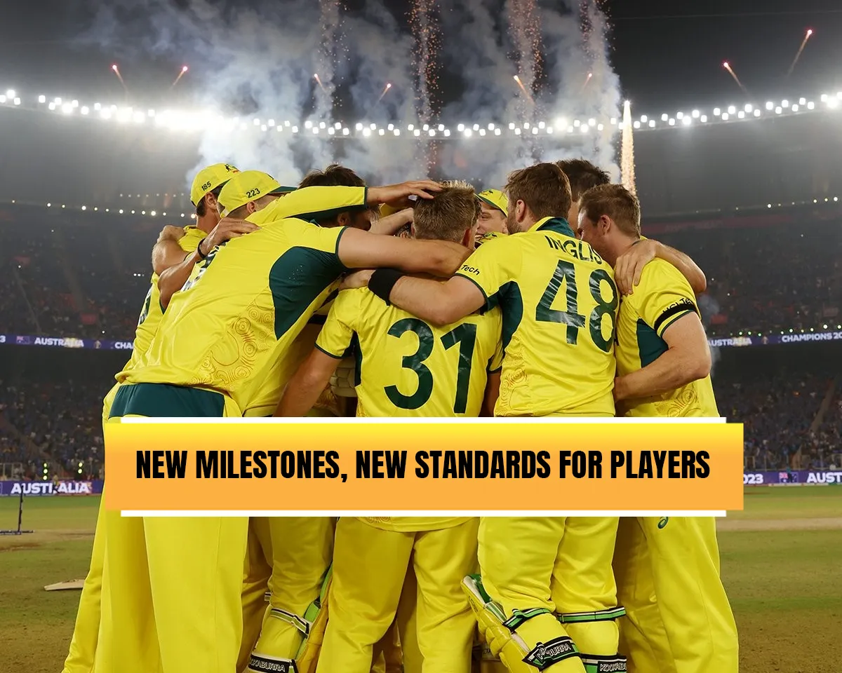Australia team after winning the ODI World Cup 2023