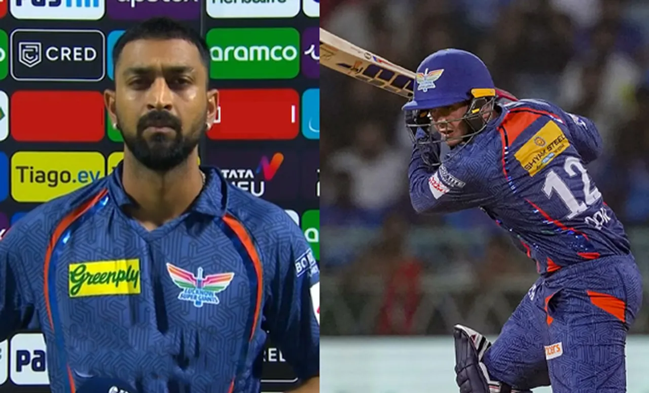 'He's a quality batter but...' - Krunal Pandya explains Quinton De Kock's absence in IPL 2023 eliminator vs MI