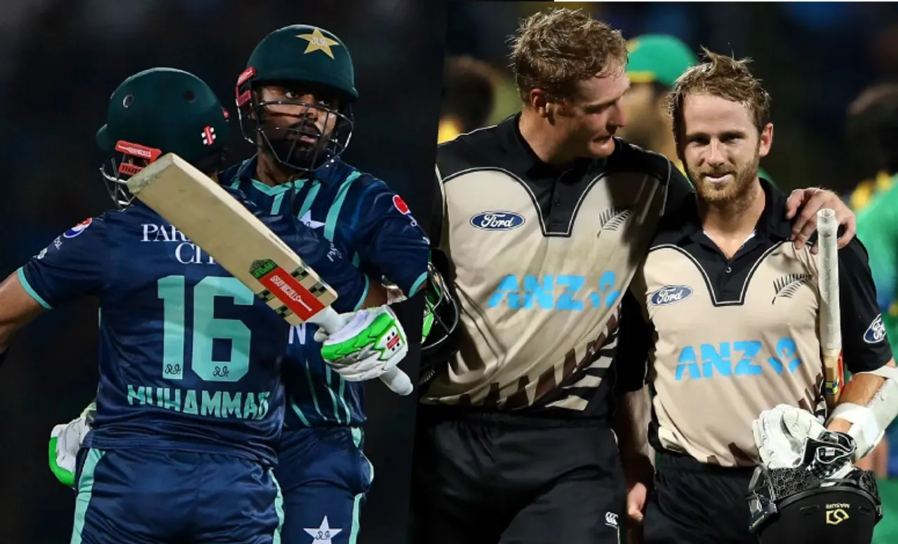 Babar Azam, Mohammad Rizwan, Martin Guptill, Kane Williamson