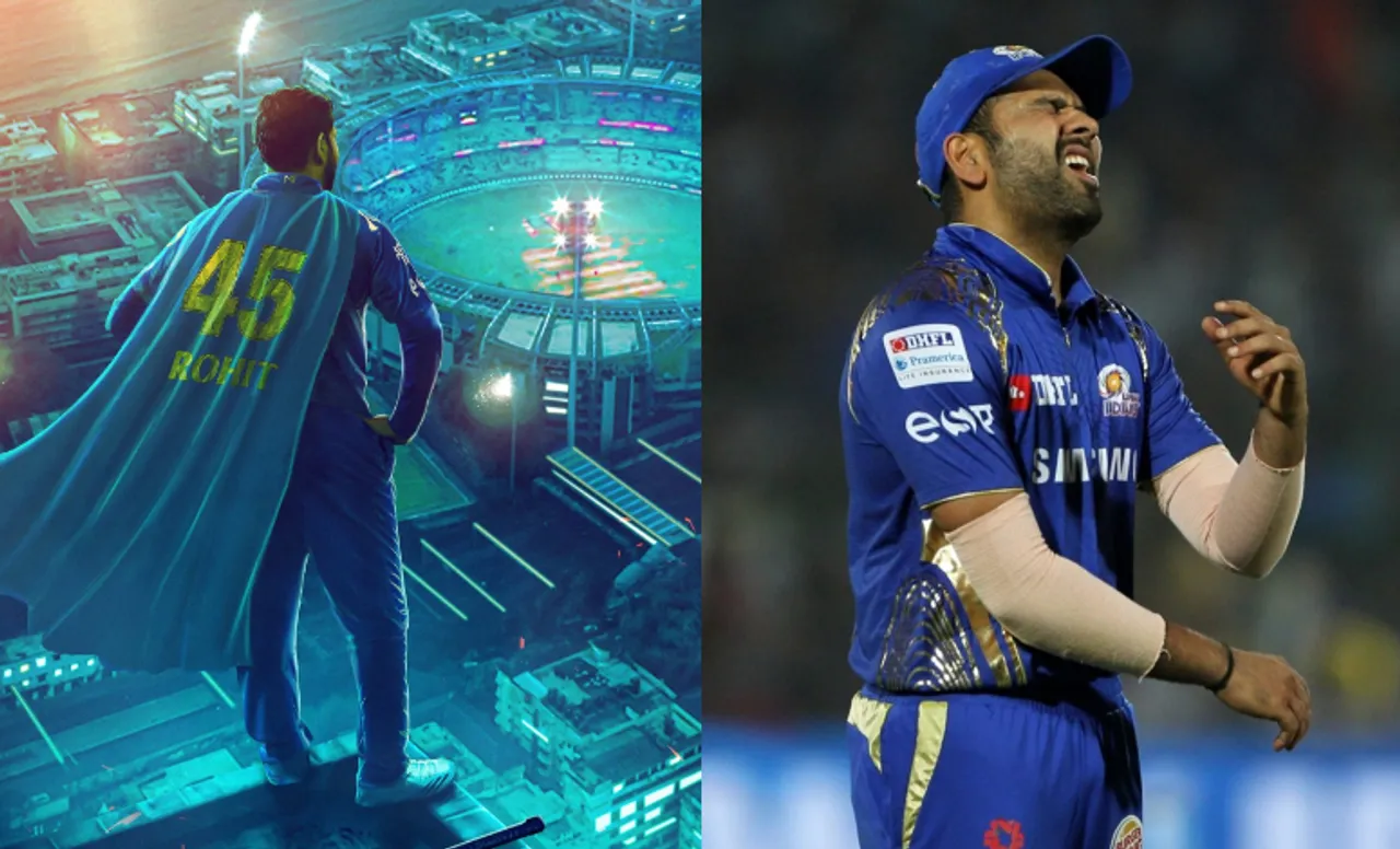 Fans troll Rohit Sharma for Superman depiction