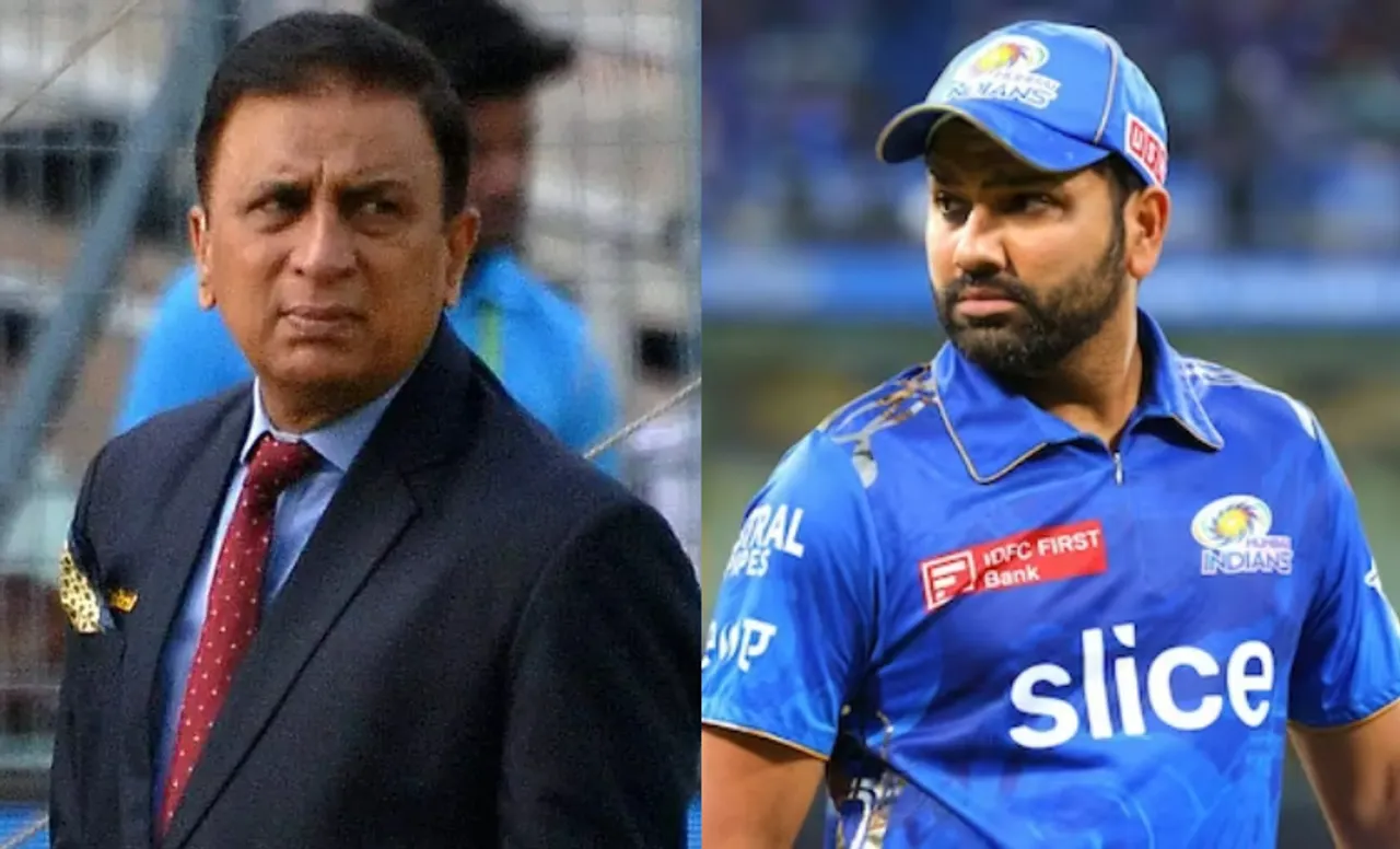 Sunil Gavaskar and Rohit Sharma