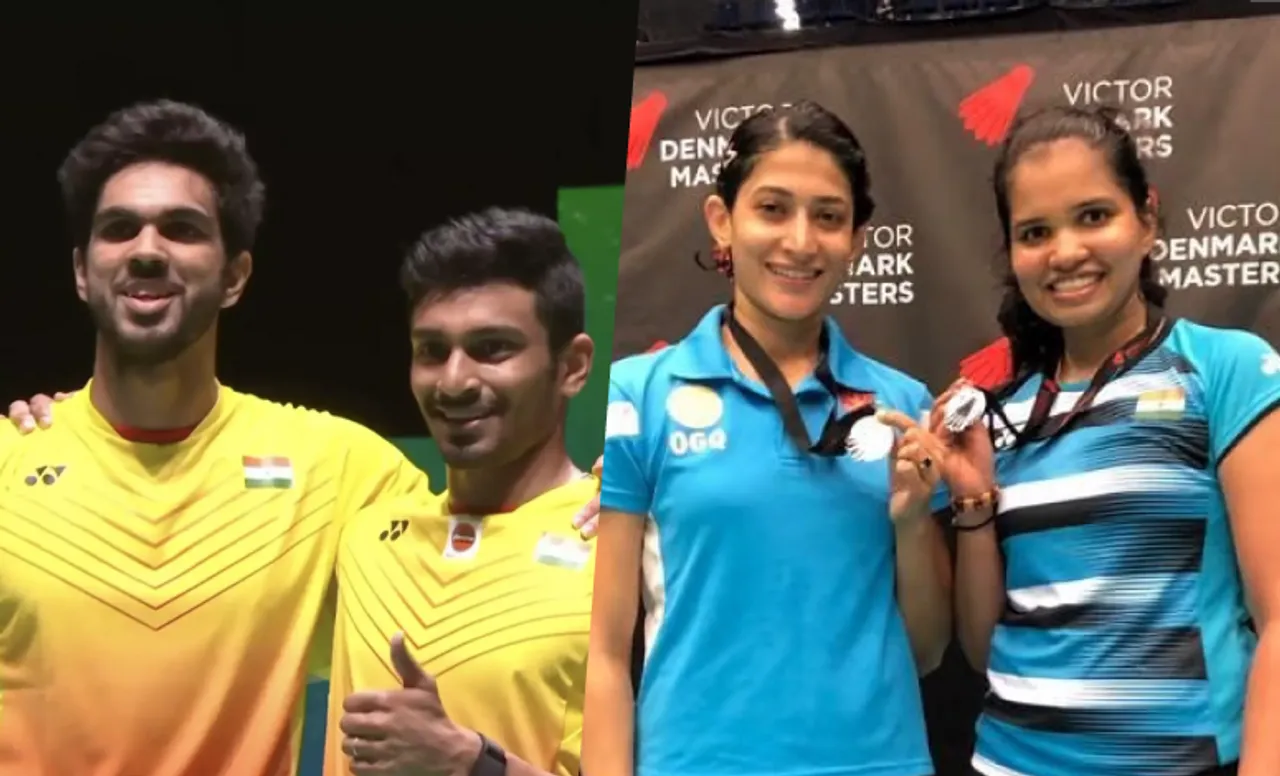 M R Arjun, Dhruv Kapila, Ashwini Ponnappa, N Sikki