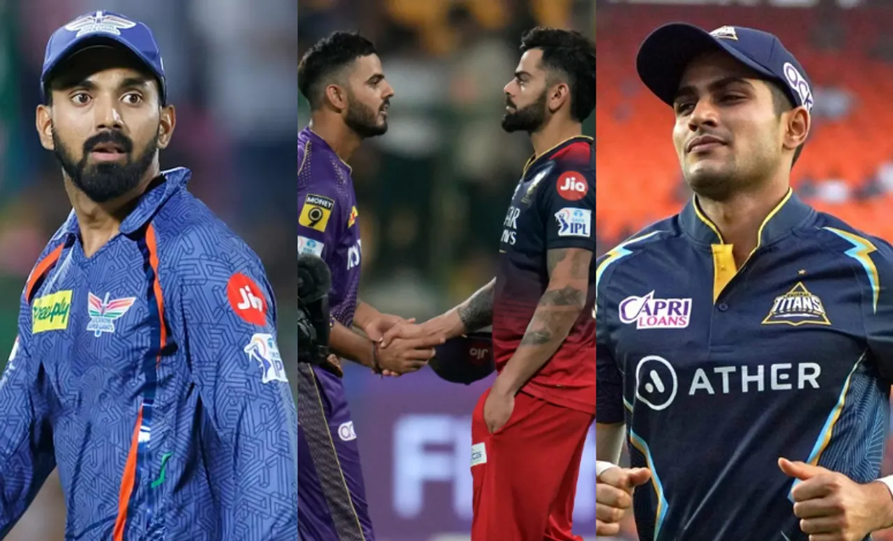 KL Rahul, Shubman Gill, and others in IPL 2023