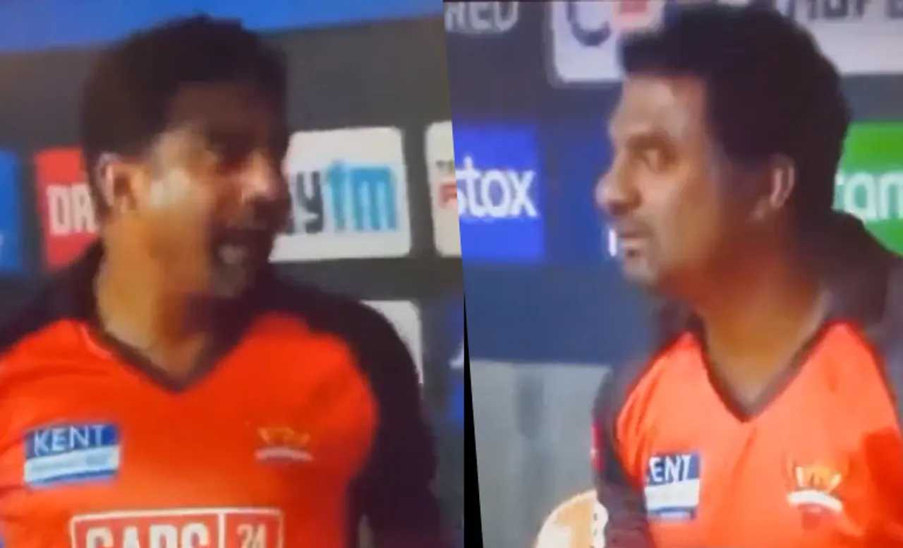 'Why the hell is he bowling full? - Muttiah Muralitharan loses temper, video goes viral