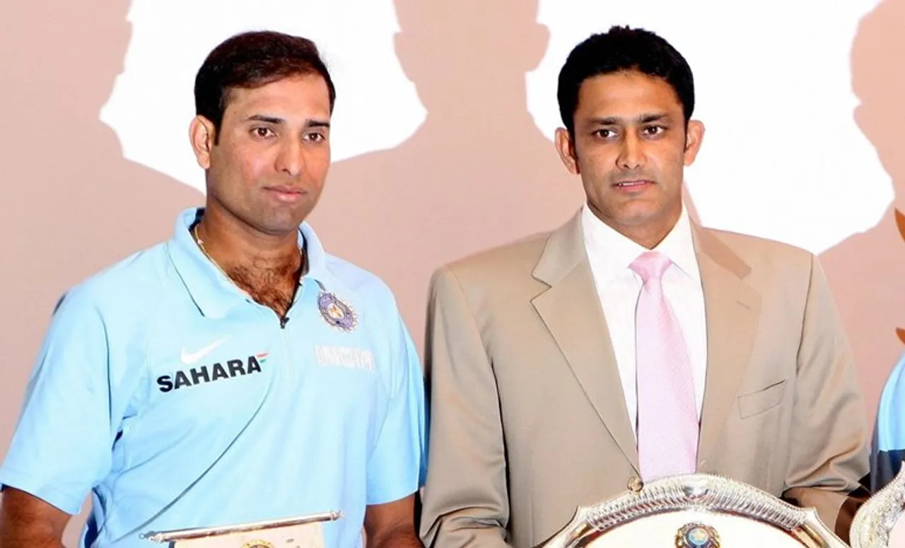 VVS Laxman, Anil Kumble