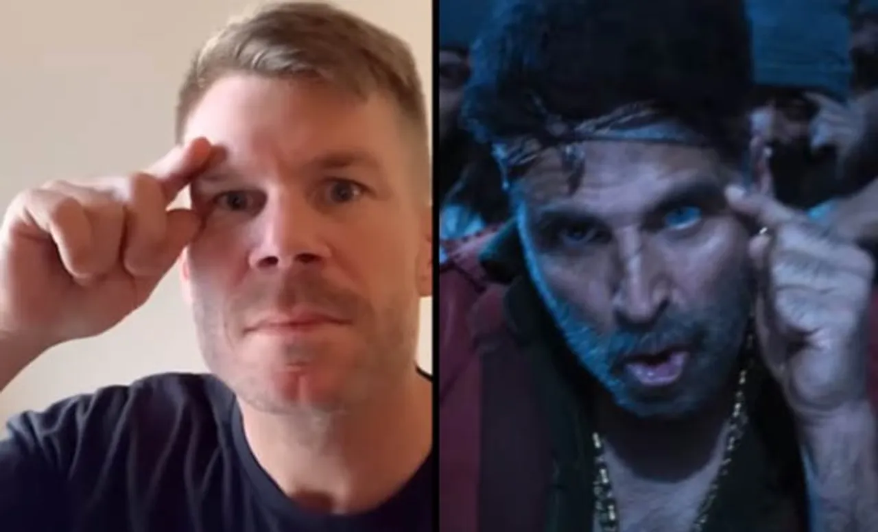 Watch: David Warner recreates Akshay Kumar's popular song from Bachchan Pandey, actor reacts