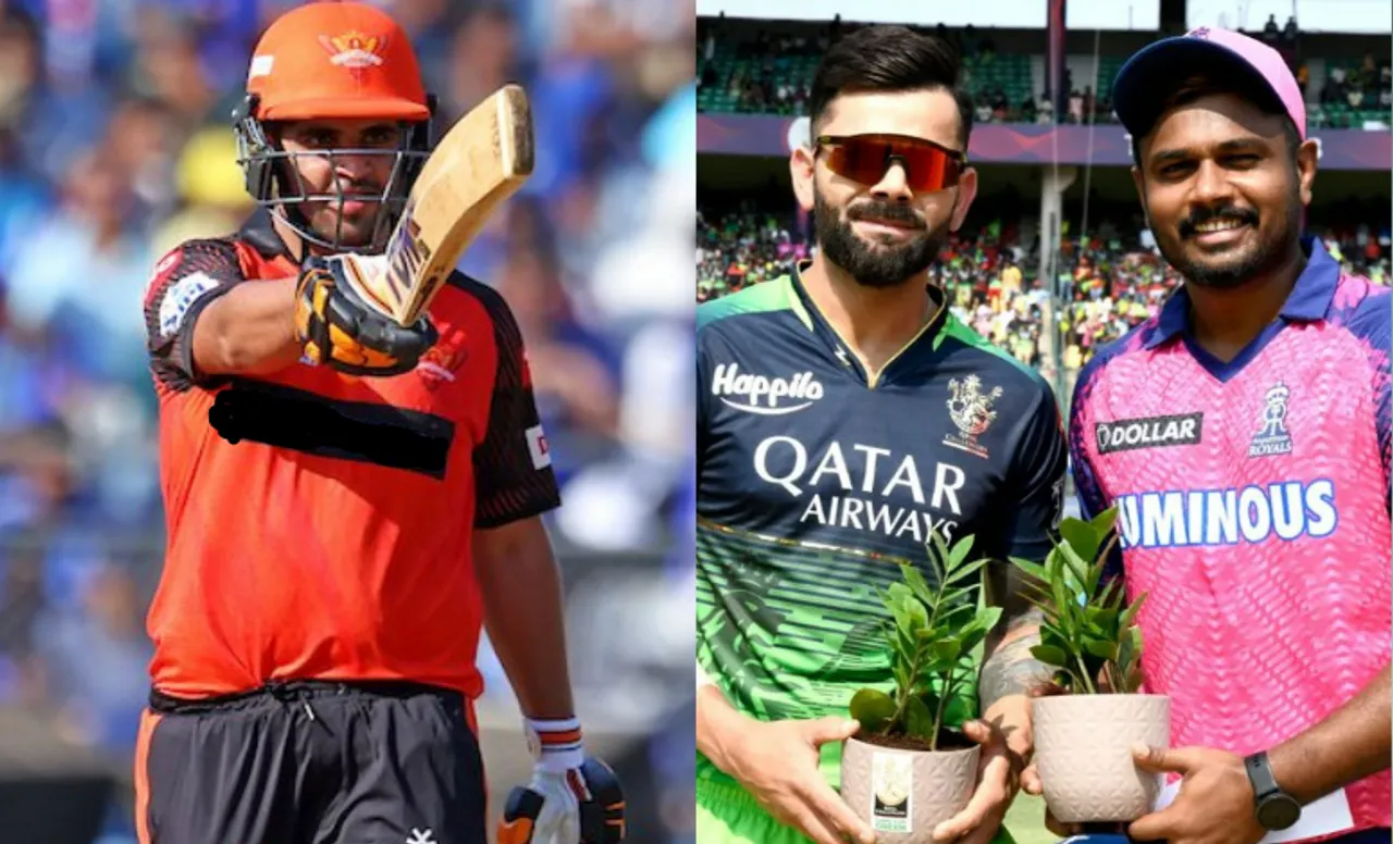 SRH, RCB, and RR in IPL 2023