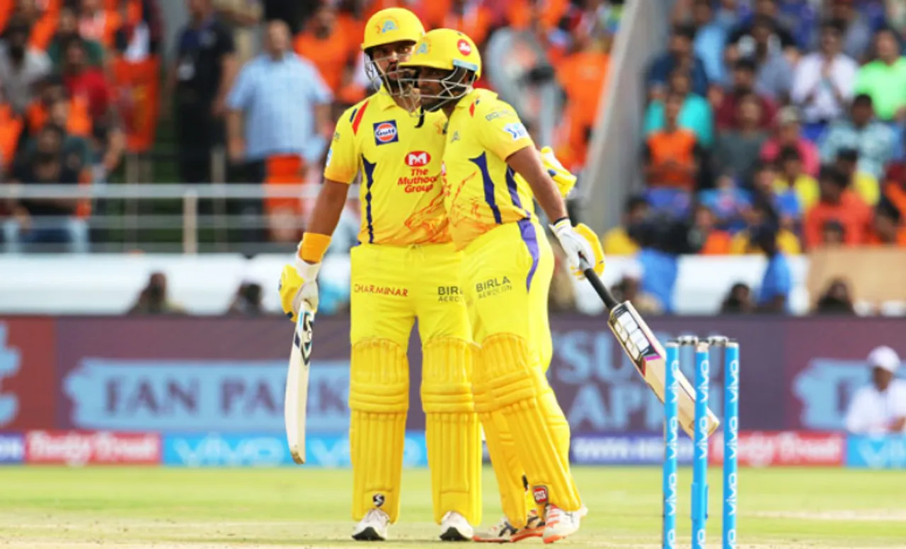 Ambati Rayudu and Suresh Raina