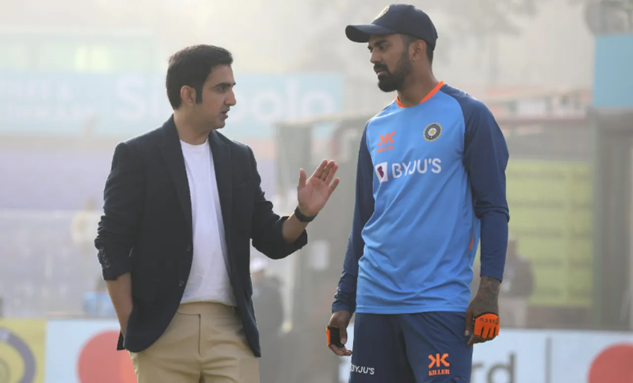 Gautam Gambhir and KL Rahul